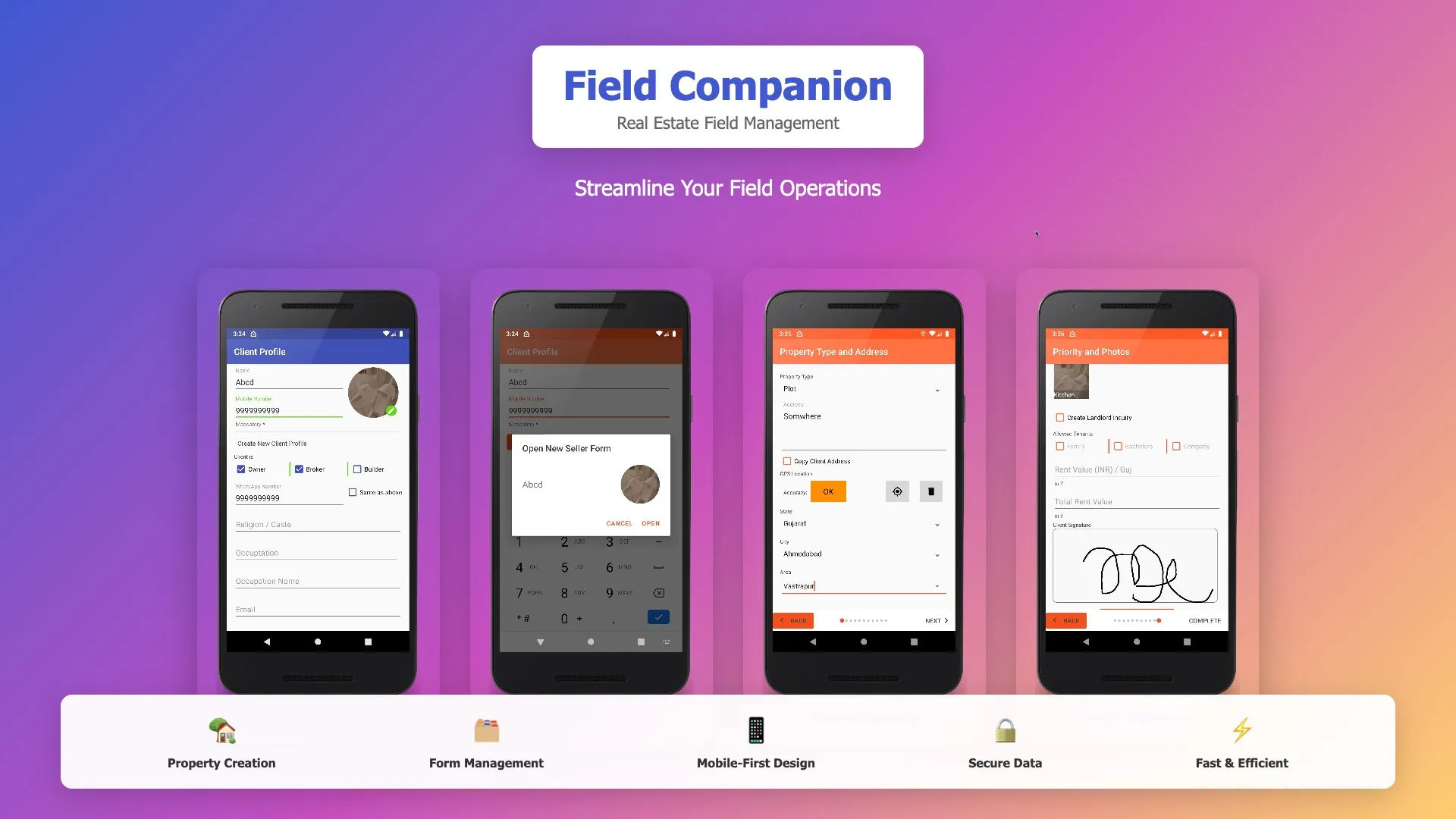 Field Companion Interface